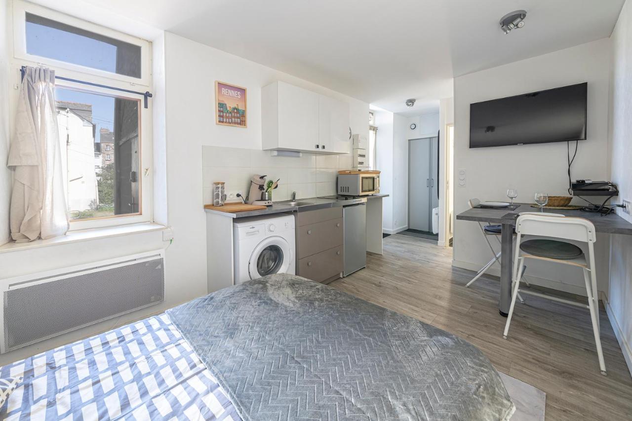 Le Thabor - Studio Confortable Rennes Zewnętrze zdjęcie